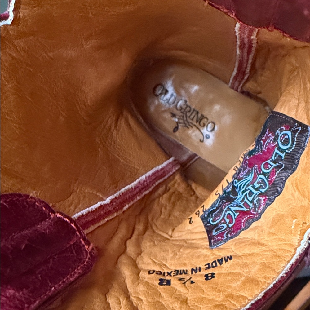 OLD GRINGO Cowboy Boots NEVADA Snip Toe Stitching Details Cowgirl Rodeo - Picture 6 of 17